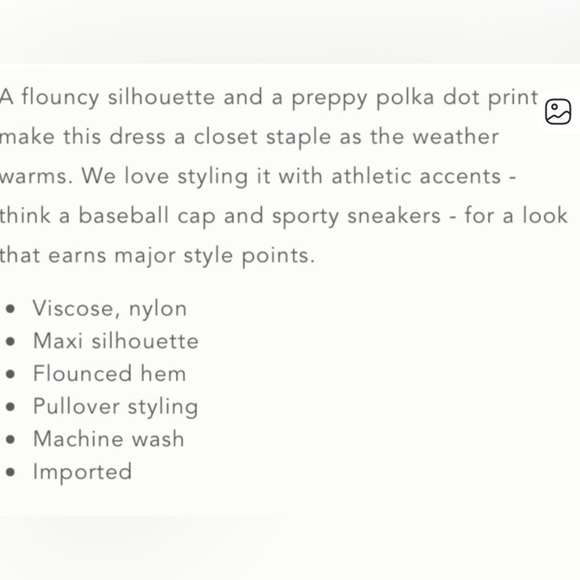 Anthropologie Michaela Flounced Polka Dot Sleeveless Dress - Picture 7 of 7